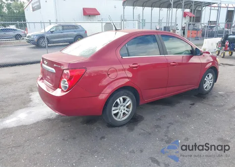 2014 Chevrolet Sonic Lt Auto from USA, damaged, VIN 1G1JC5SHXE4167261